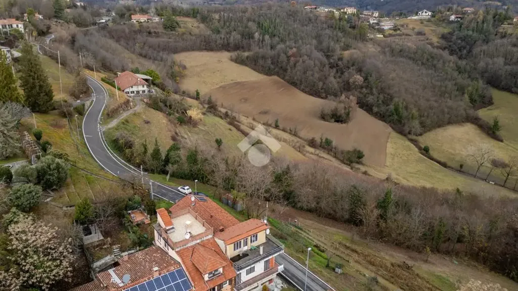 Vue aérienne - Semi-detached House with Panoramic View in Marentino