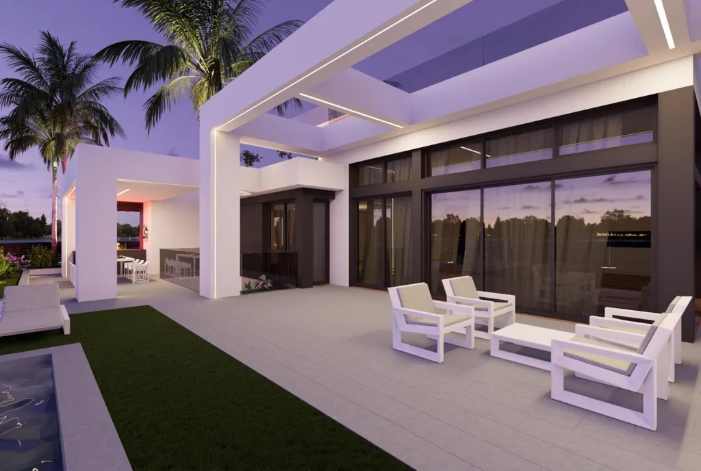 Frontline Villa with Pool in Santa Rosalía Resort