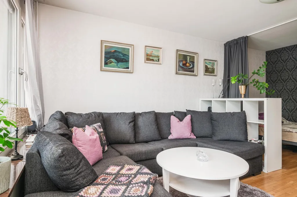 Living Room - Apartment with Balcony near Borlänge Centre