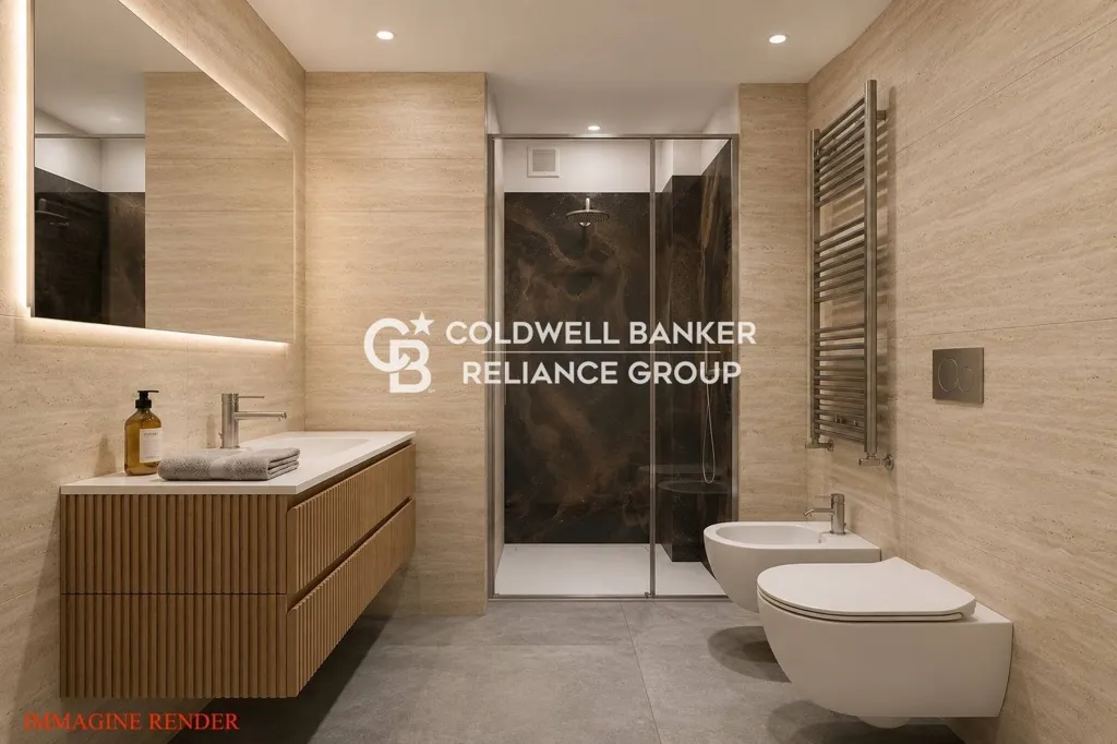 Salles de bain - Renovated Flat with Pool in Milan, San Siro