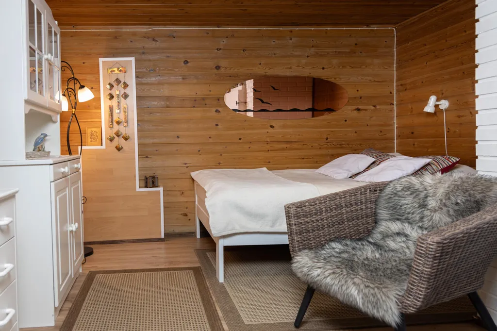 Camere da letto - Spacious House with Sauna in Ranua