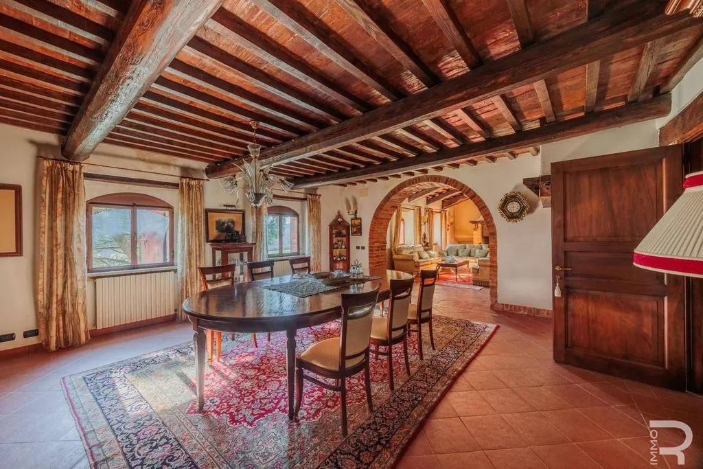 Salle à manger - Luxury Villa with Pool in Sinalunga, Tuscany