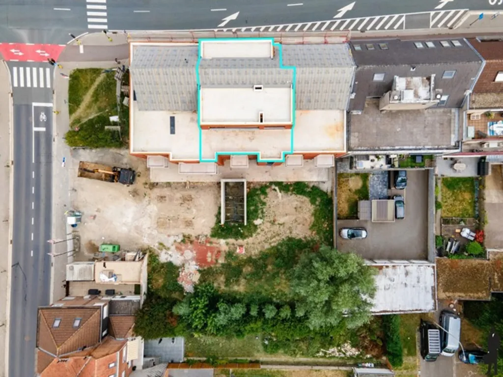 Vue aérienne - Penthouse avec Terrasse Ouest à Boom