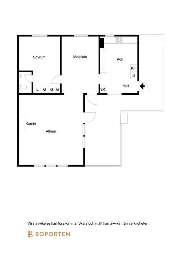 Plan - Holiday Home with Sea View in Kittjavan