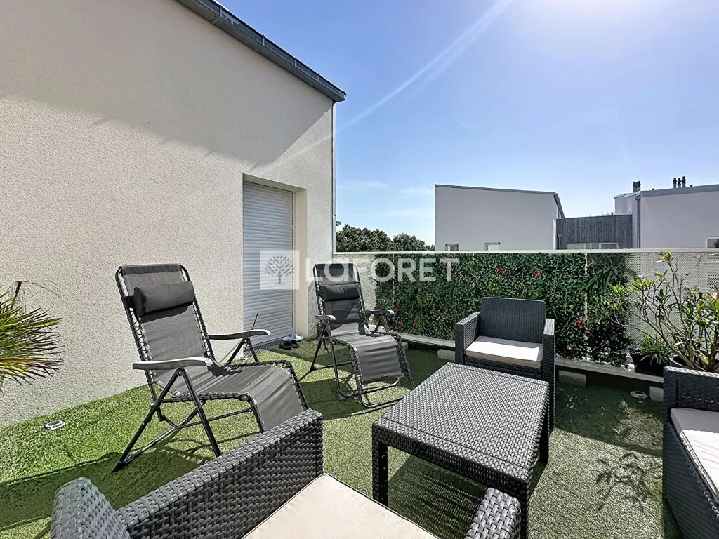 Terrasse - Appartement T4 en Attique avec Terrasses à Chantepie