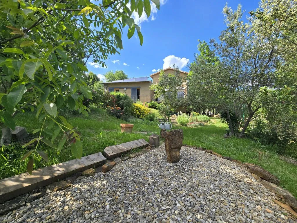Aed - Contemporary Timber Frame House with Terraces in Vinezac
