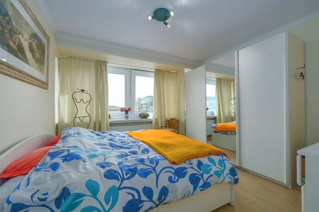Chambres - Appartement d'Angle avec Terrasse au Centre d'Ostende