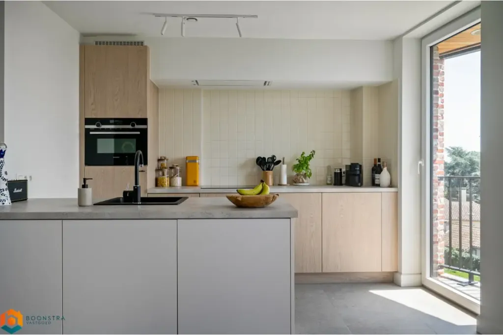 Cuisine - Appartement Neuf avec Terrasse à Beerzel
