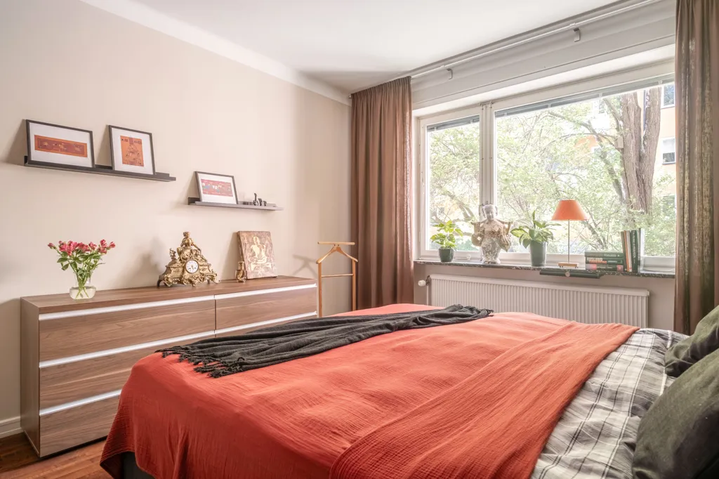 Magamistoad - Funkis Flat with Parkett in Kungsholmen