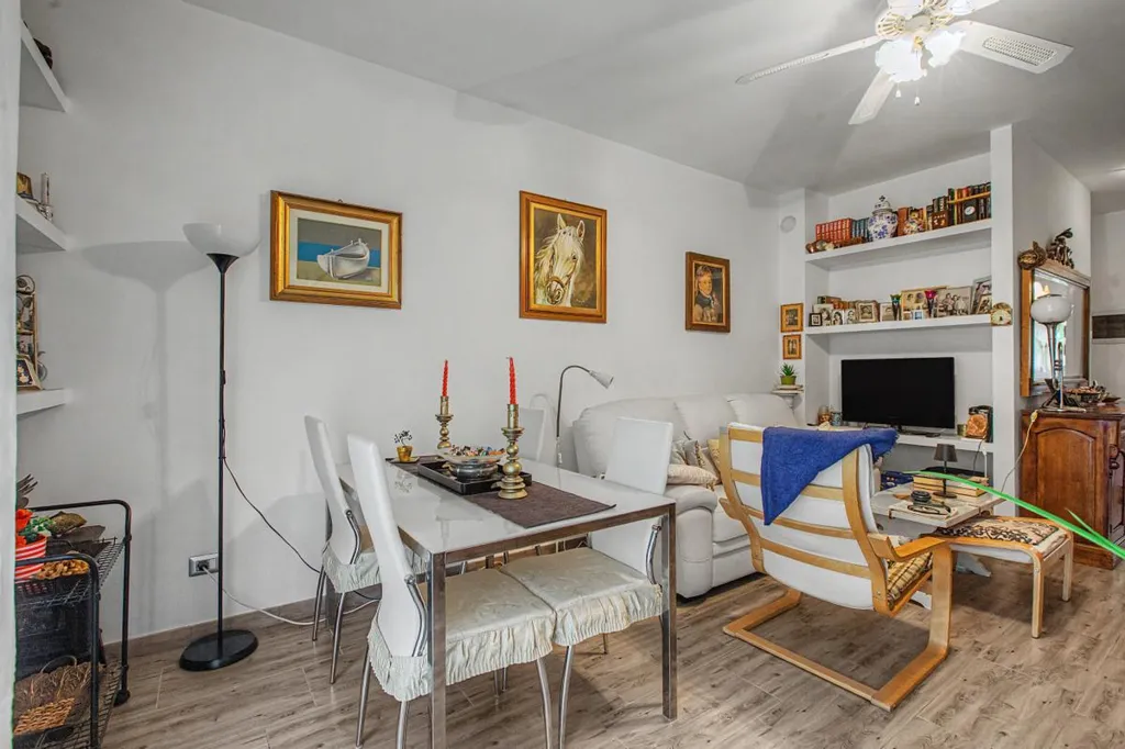 Living Room - Rear-Accessed Apartment with Parking in Milan