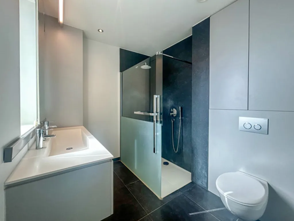 Salles de bain - Duplex avec Terrasse à Heverlee, Près de Leuven