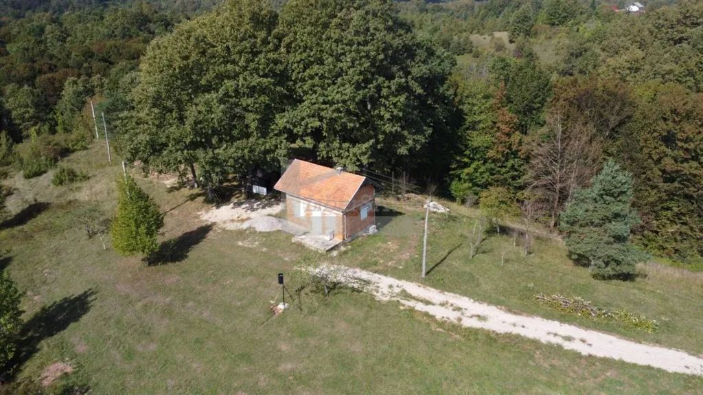 Õhuvaade - Country House with Garden in Veljun, Slunj