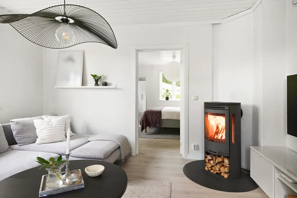 Séjour - Charming 1½-Storey Villa with Pool in Långhult