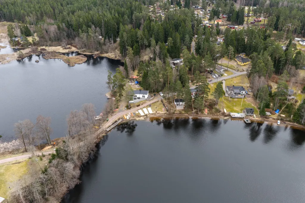 Vista aerea - Arrended Property with Lake View in Jönköping