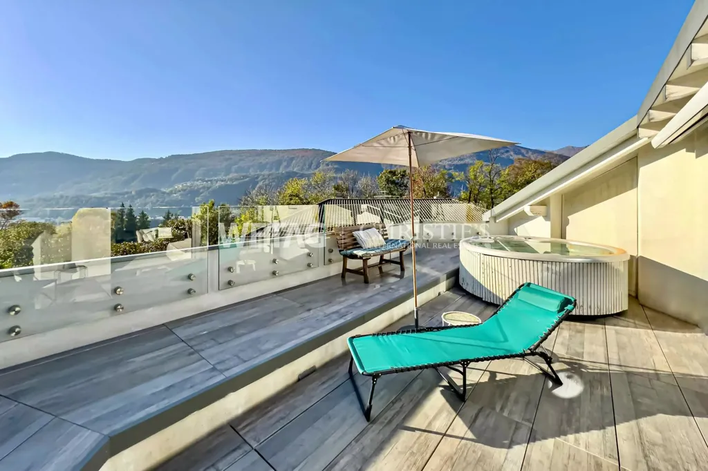Terrass - Modern Villa with Green Setting in Lugano-Vezia