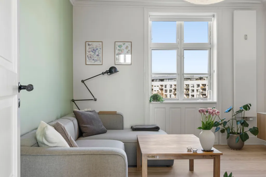Séjour - Apartment with Spectacular View in Frederiksberg