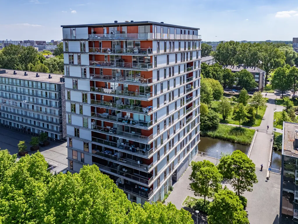 Õhuvaade - Penthouse with Panoramic View in Amsterdam