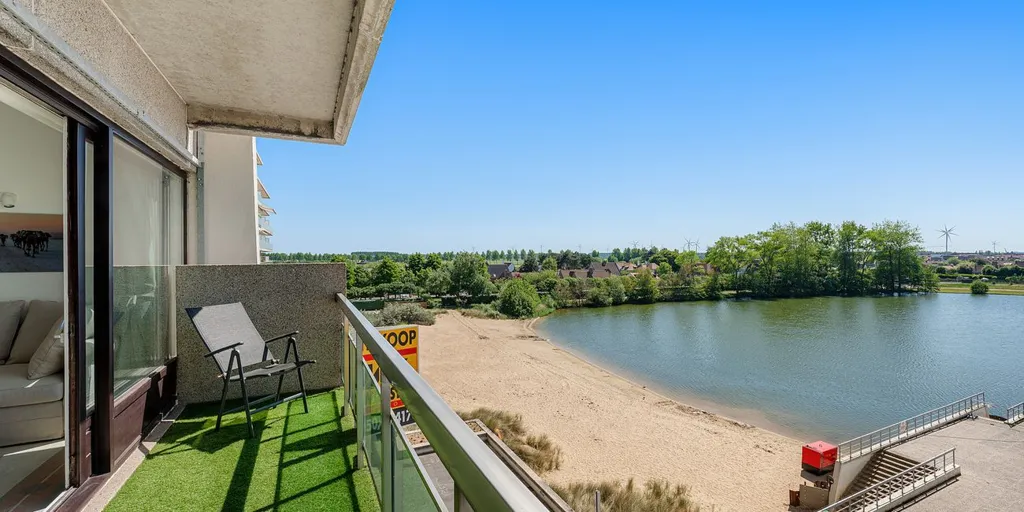 Balcon - Studio avec Vue Panoramique à Duinbergen