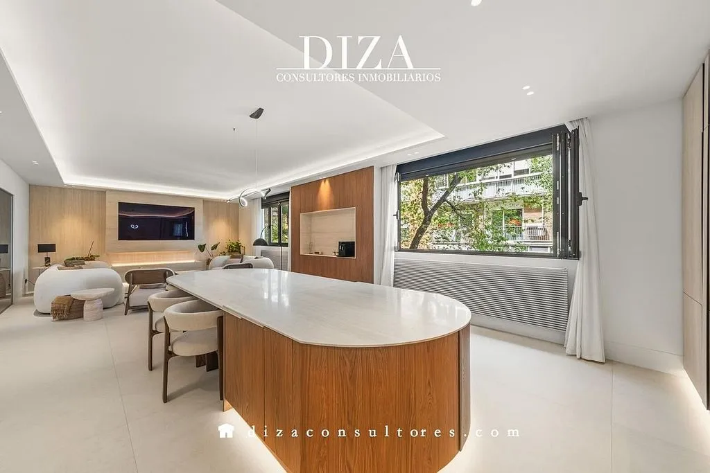 Cuisine - Penthouse with Garden View in Salamanca