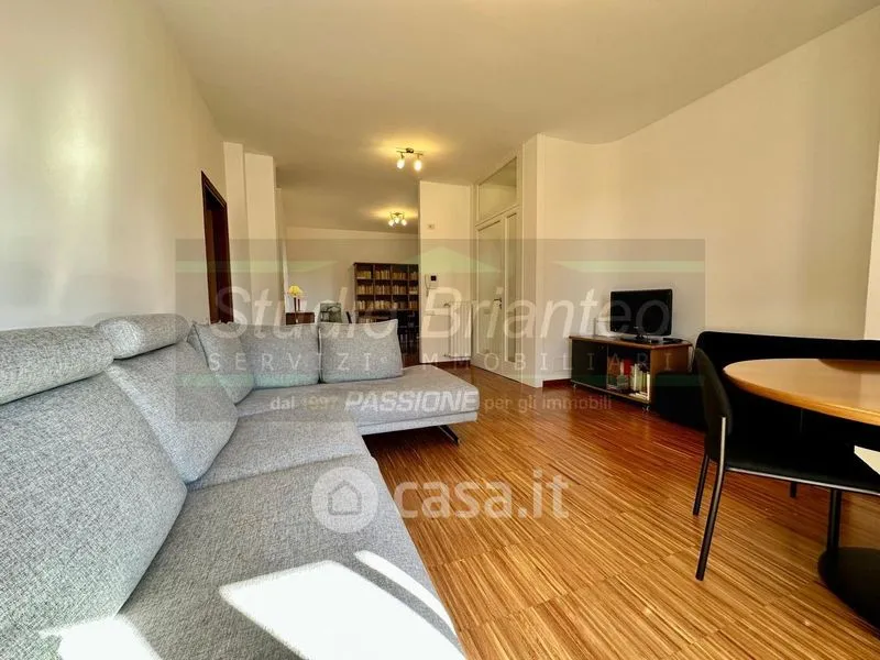 Living Room - Bifamiliar Villa with Garden in Verano Brianza