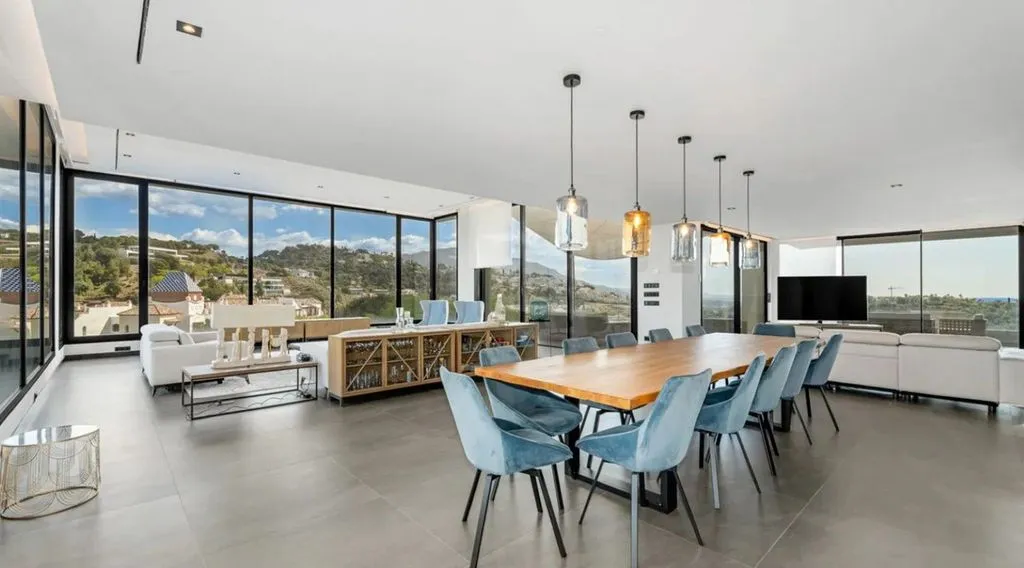 Söögituba - Luxury Villa with Sea View in Benahavís