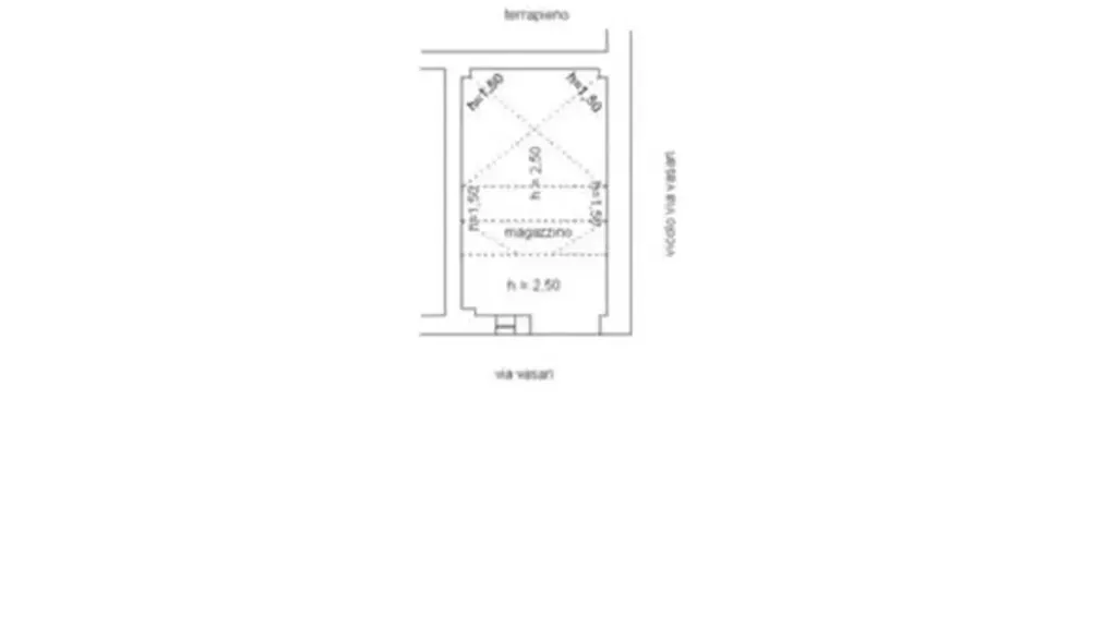 Plan - Multi-Level Apartment with Terraces in Bucchianico