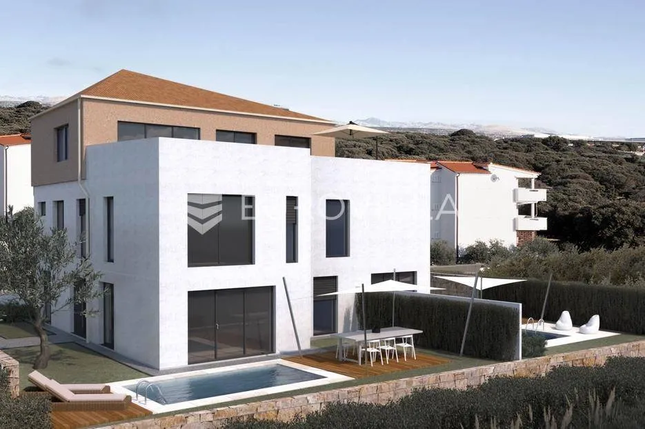 Modern Apartment with Sea View in Mandre