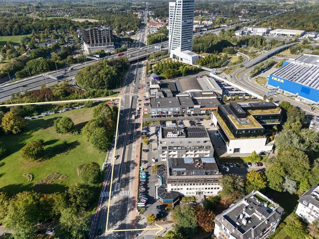 Vista aerea - Office Space with Parking in Sint-Denijs-Westrem, Gent