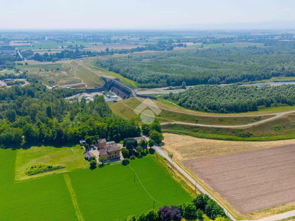 Aerial - Contemporary Villa with Private Garden in Parma