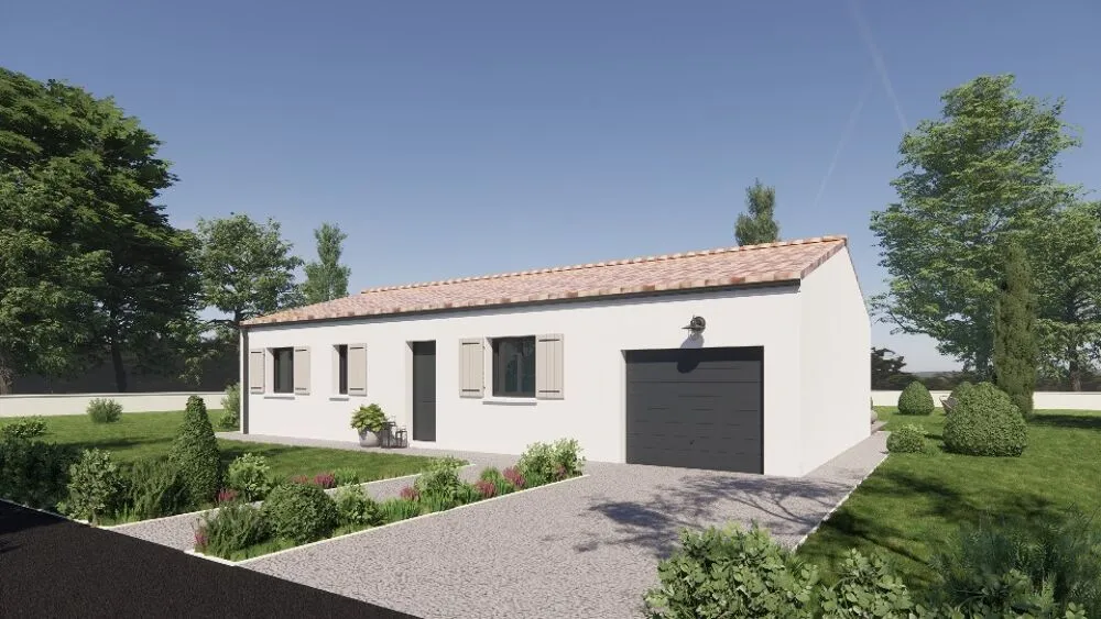 Maison Neuve 3 Pièces avec Jardin à Touvre