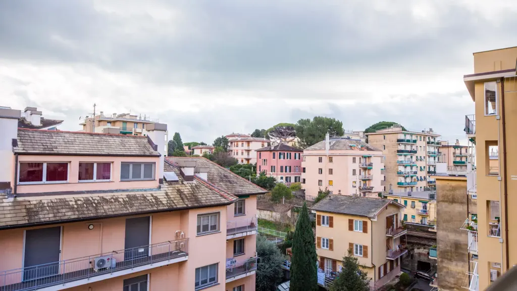 Balcony - Bright Apartment with Balcony in Genoa
