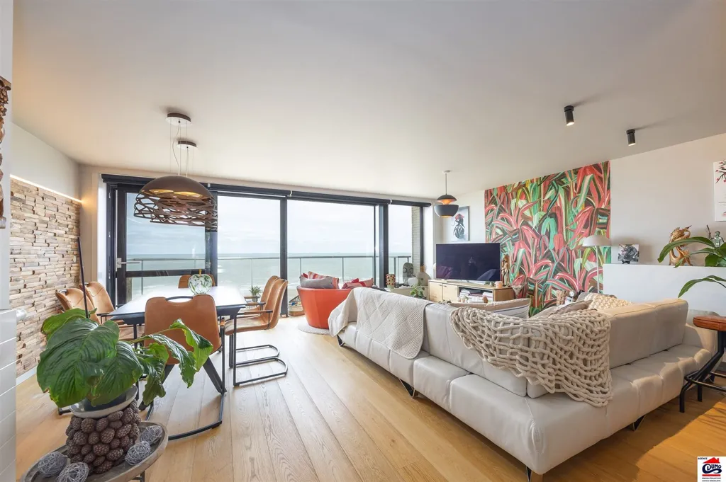 Soggiorno - Luxury Duplex with Sea View on Zeedijk, Westende