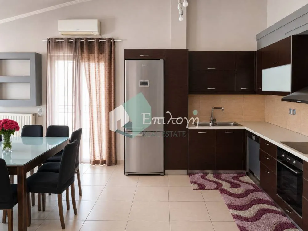 Cocina - Four-Aspect Apartment with BBQ in Eglika, Patras