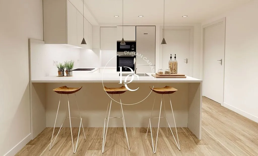 Köök - New Flat with Pool in Sant Joan Despí