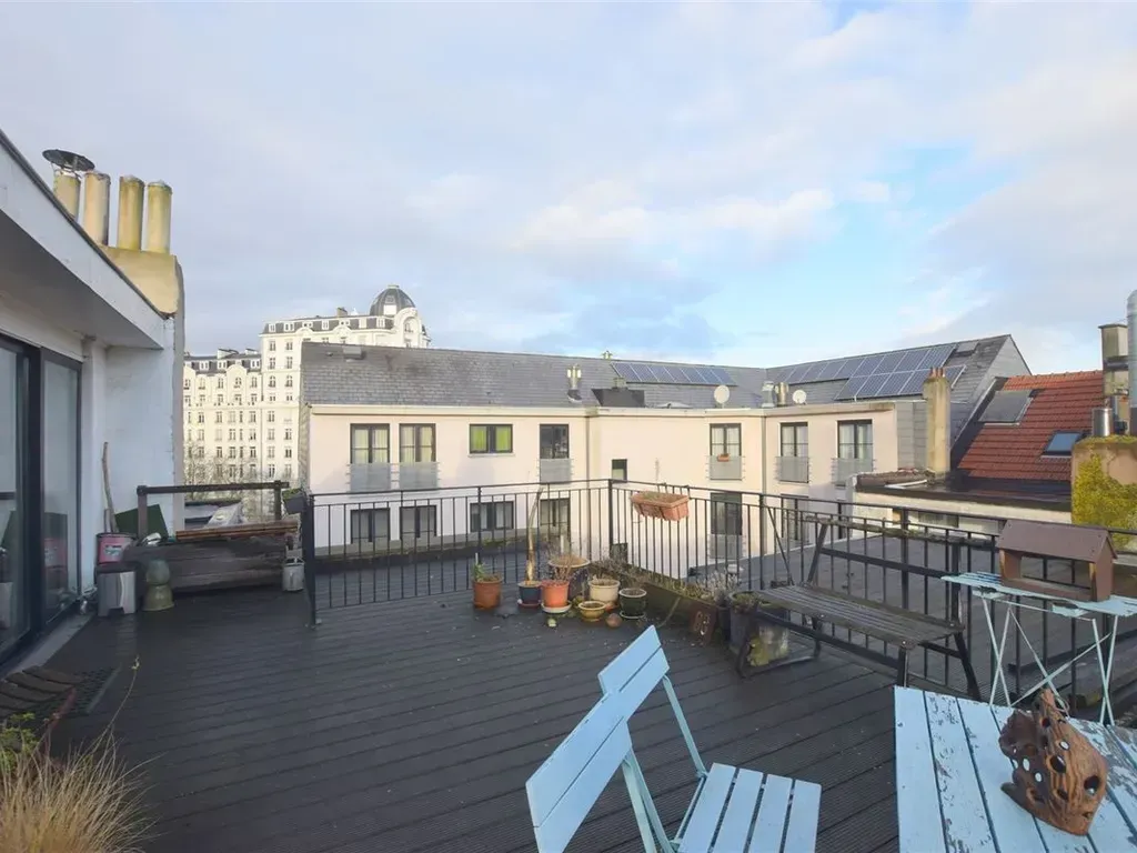 Terrass - Penthouse with Panoramic View in Brussels