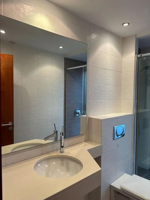 Salles de bain - Apartment with Pool and Terrace in Son Armadans