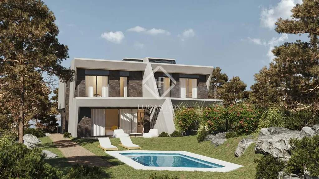 Piscine - Luxury Villa with Private Garden in Torrelodones