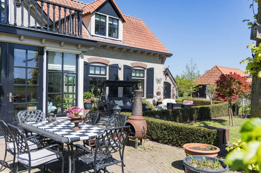 Terrasse - Classical Villa with Private Garden in Schalkhaar