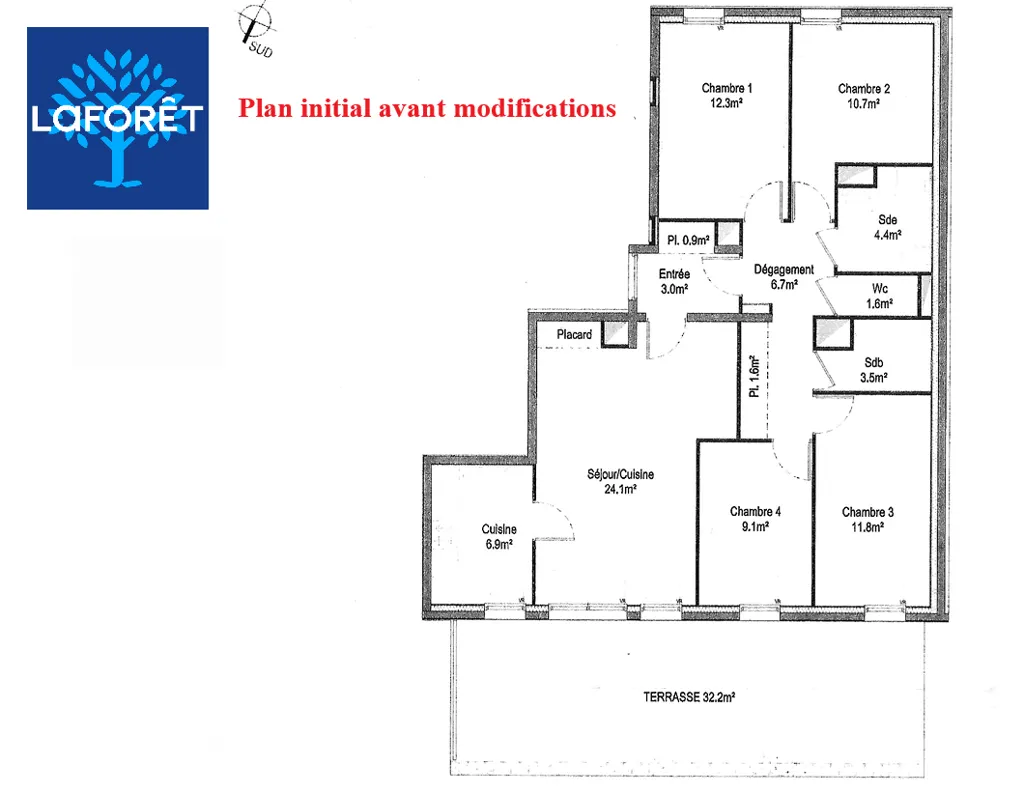 Plaan - Converted Office Space with Terrace in Vitry-sur-Seine