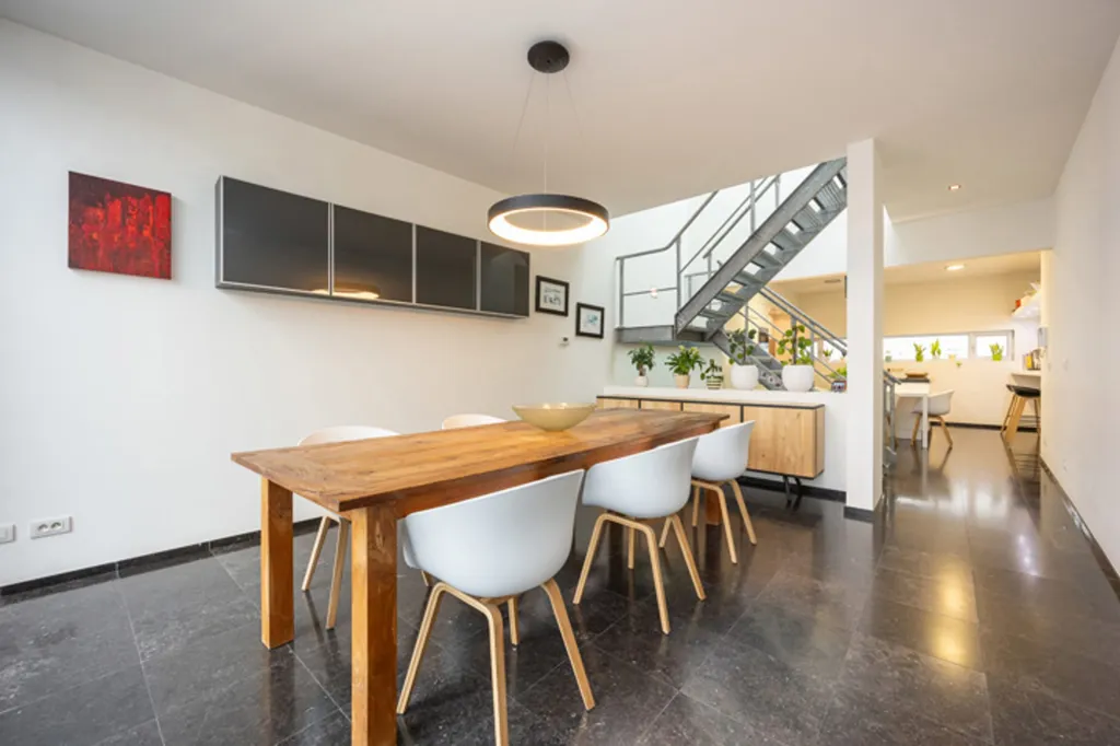 Sala da pranzo - Architectural House with Terrace in Turnhout