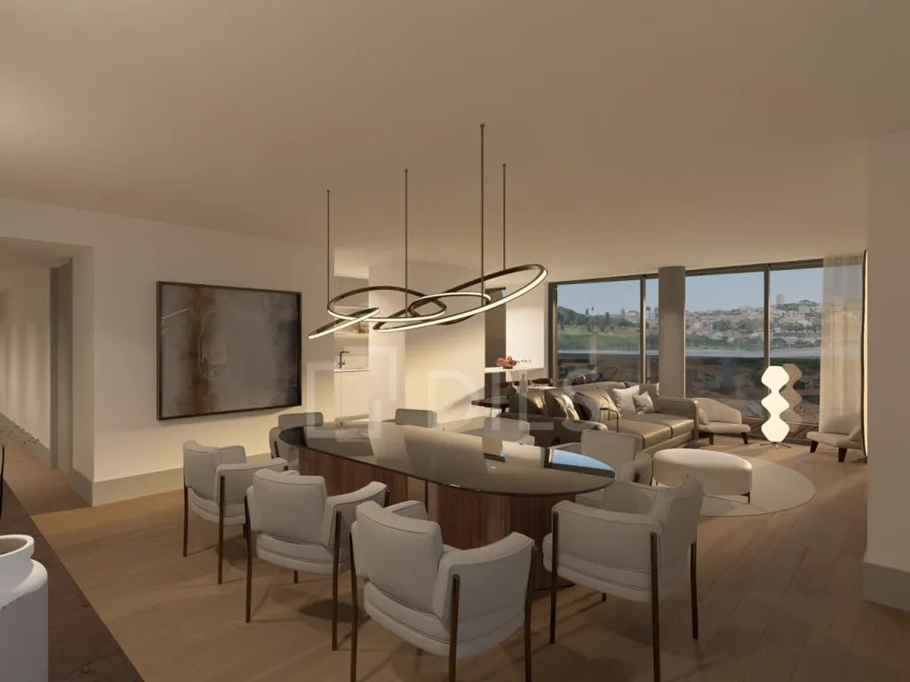 Salle à manger - Studio Apartment with River View in Vila Nova de Gaia