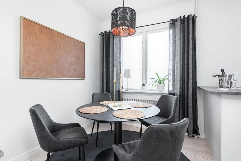 Söögituba - Efficient One-Bedroom Apartment in Linköping