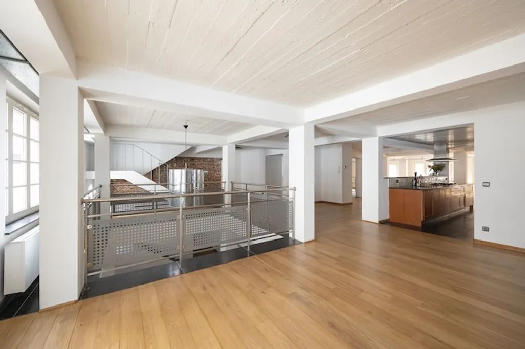 Séjour - Loft Spacieux avec Terrasse en Centre-ville de Bruxelles