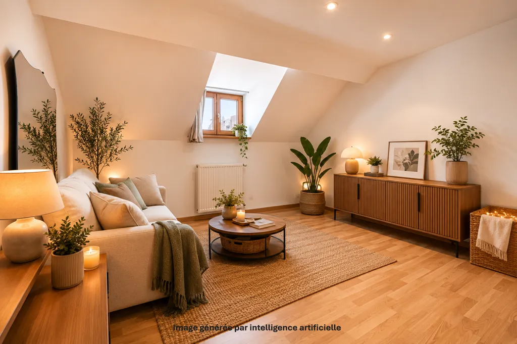 Séjour - Maison Familiale de 4 Chambres avec Jardin à Forest