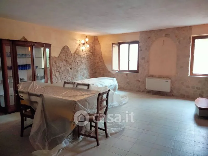 Dining Room - Rustic Bifamily House with Pool in Nocera Umbra
