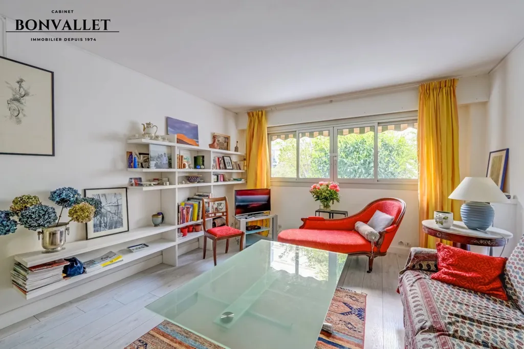 Soggiorno - 2-Bedroom Apartment with Garden in Lourmel