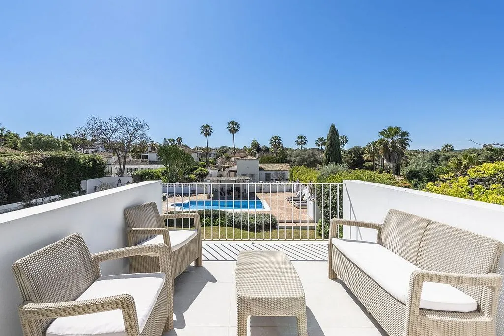 Terrasse - Chalet with Pool and Terrace in Sotogrande Costa
