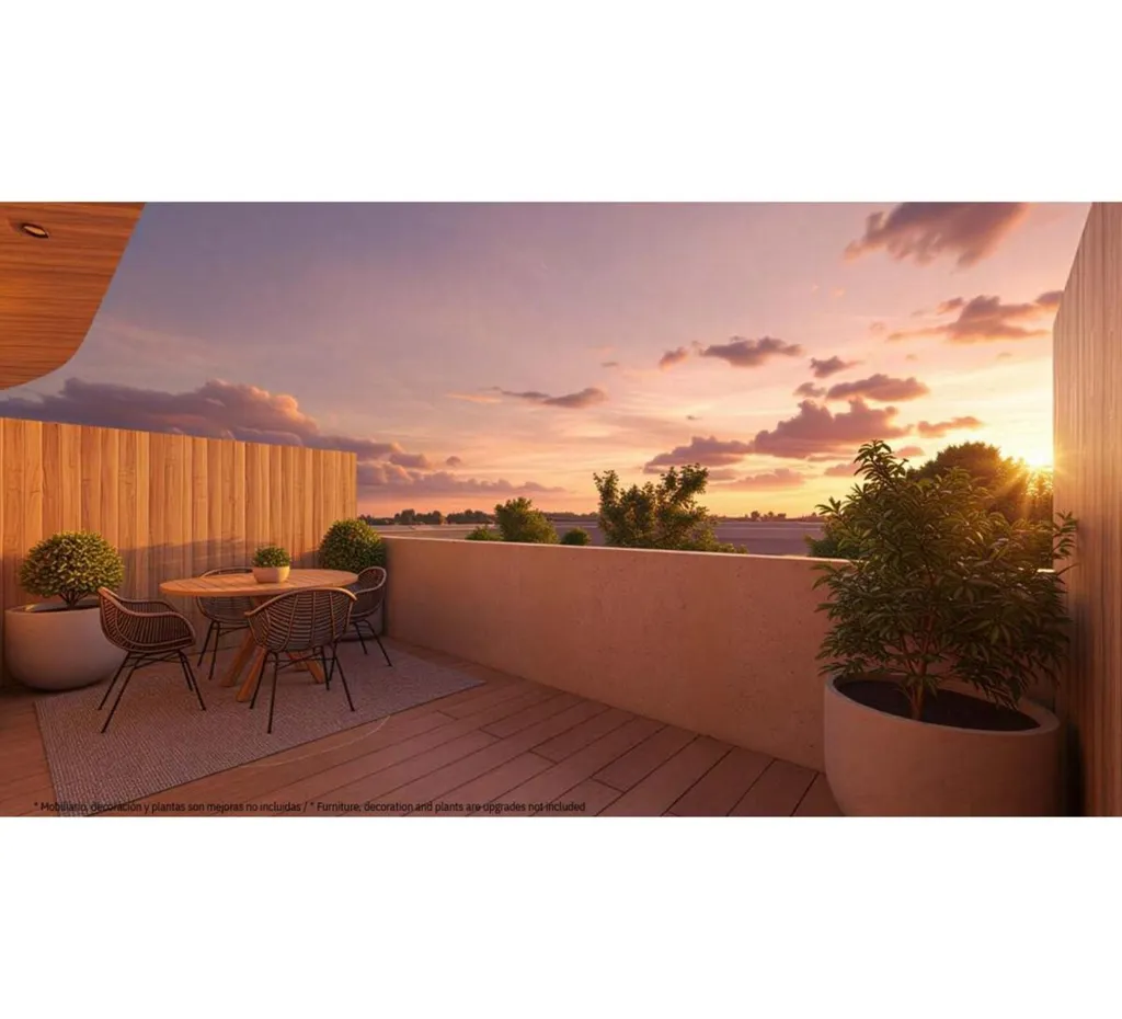 Terrasse - Boutique Apartment with Sky Pool in Las Lagunas