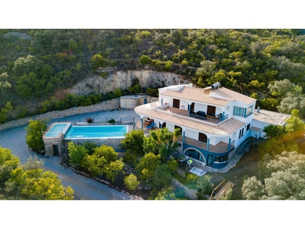 Vue aérienne - Luxury Villa with Pool in Estoi, Faro