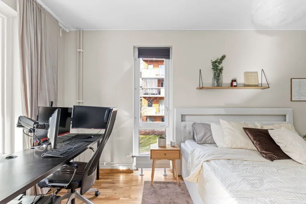Chambres - Modern Flat with 20 m² Balcony in Uppsala
